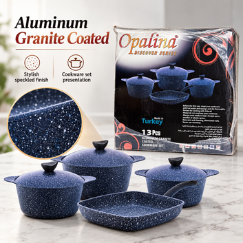 Opalina 13-Piece Aluminum Coated Set