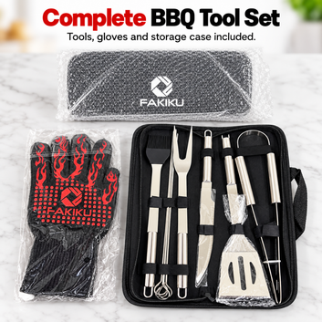 Fakiku Grill Set + Gloves