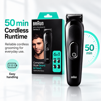 Braun Series 3 Trimmer 6-in-1